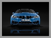 BMW M3, przód, lampy