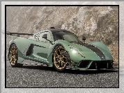 Zielony, Hennessey Venom F5, Stealth Series, Elemental Green